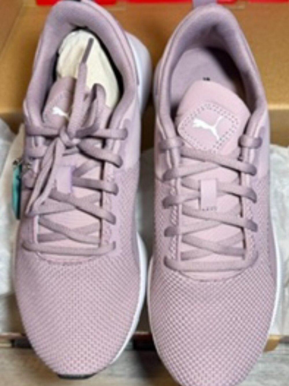 Puma Lilac Mesh Sneakers • Women’s 7 • NEW in Box